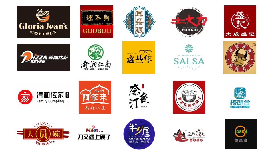 中国著名餐饮品牌图片